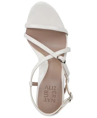 Naturalizer Wide Width Porter Sandal In White
