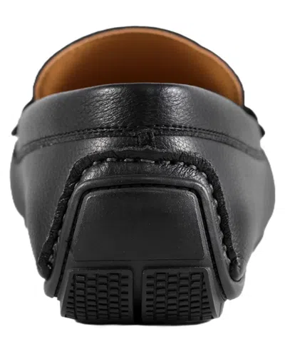 Calvin Klein Felty Moc Toe Driving Loafer In Black