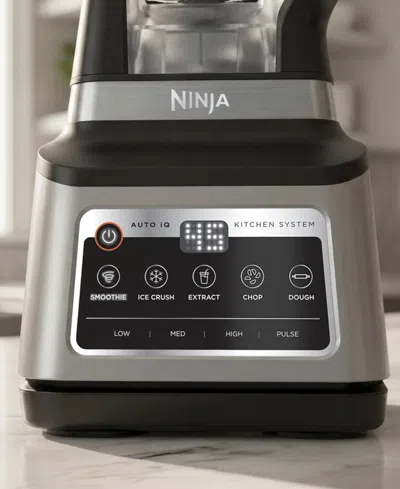Ninja Professional Plus Auto-iq Kitchen System Blender And Food Processor Set In Black