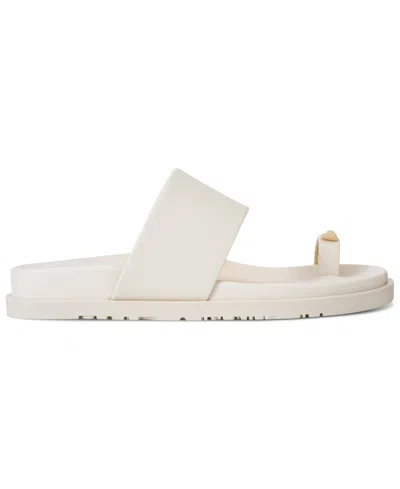 Donna Karan Hooper Toe Loop Sandal In Neutral