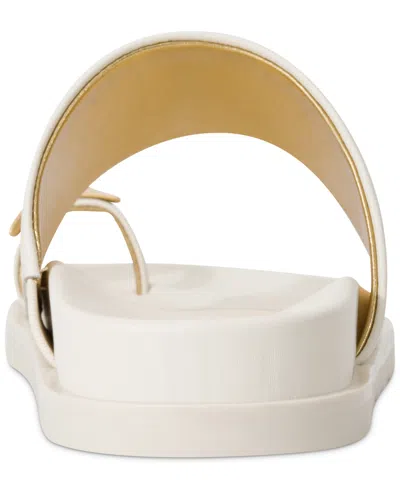 Donna Karan Hooper Toe Loop Sandal In Neutral