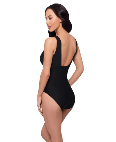 Magicsuit Solid Darly Fitted One Piece Swimsuit In Black