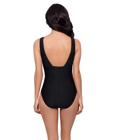 Magicsuit Solid Darly Fitted One Piece Swimsuit In Black