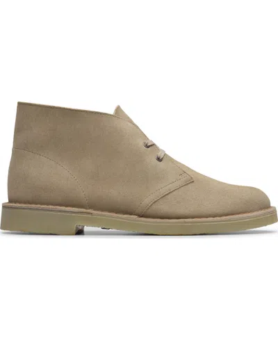 Clarks Wide Width Shepton Chukka Boot In Neutral
