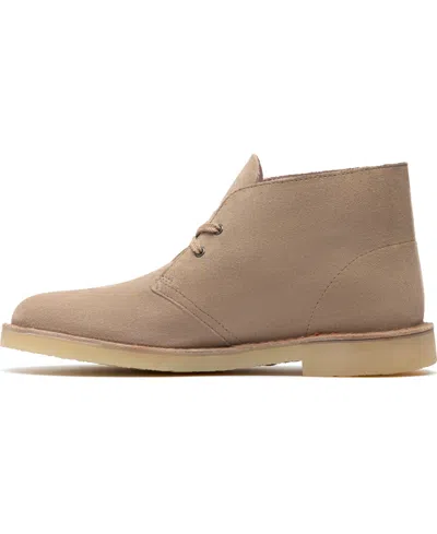 Clarks Wide Width Shepton Chukka Boot In Neutral