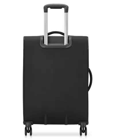 Delsey Paris Shadow Dlx Medium Check-in Spinner In Black