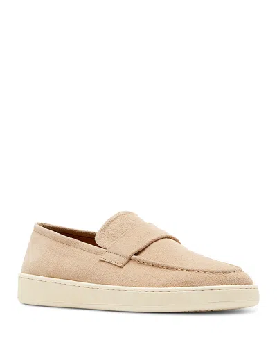 La Canadienne Tomas Suede Loafers In Multi