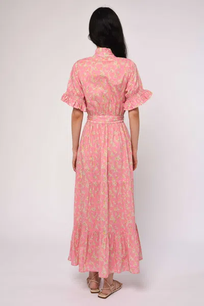 Love The Label Emma Midi Dress In Pink