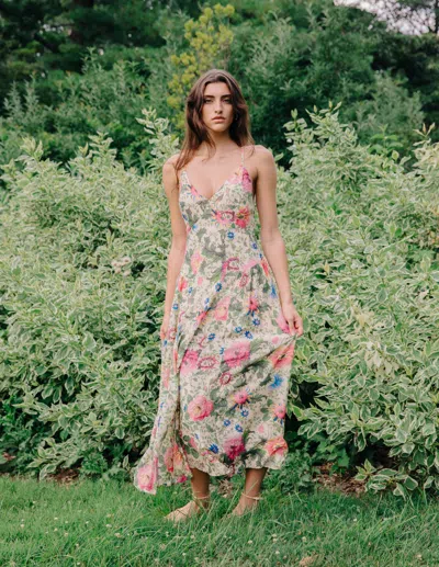 Love The Label Fiorella Maxi Dress In Multi