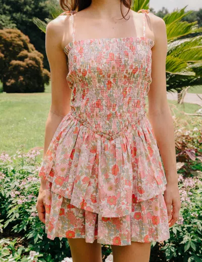 Love The Label Luna Mini Dress In Multi