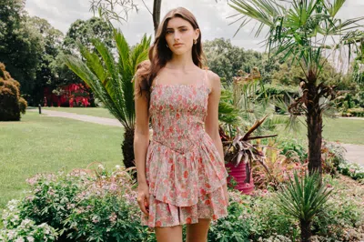 Love The Label Luna Mini Dress In Multi