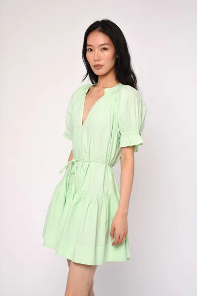 Love The Label Savannah Mini Dress In Green