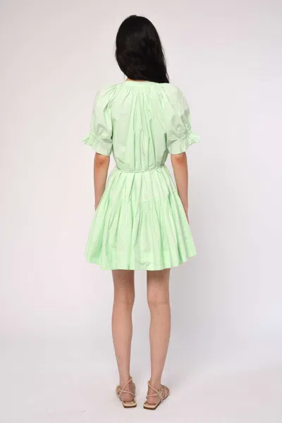 Love The Label Savannah Mini Dress In Green