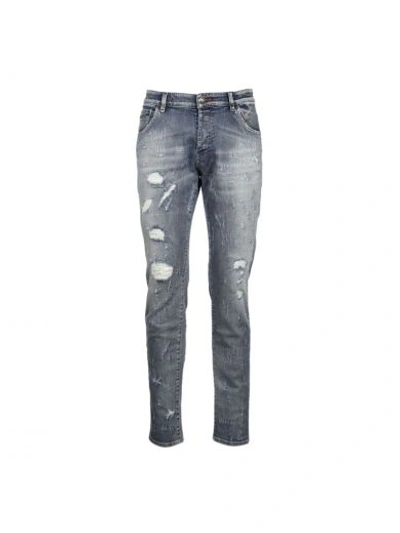 Philipp Plein Artistic Jeans In Eagle