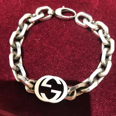 Gucci Interlocking Bracelet In Gold