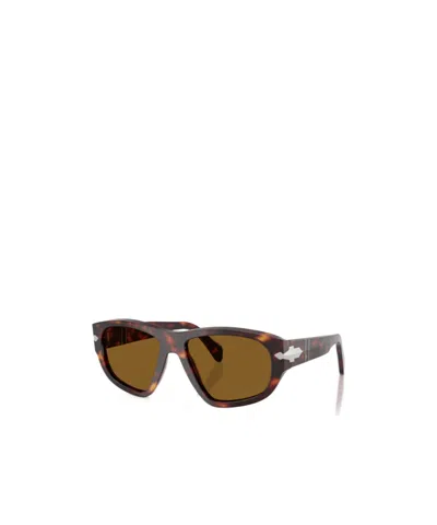 Persol Oversize-frame Sunglasses In Brown
