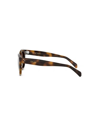 Celine Full Frame Sunglasses In Brown