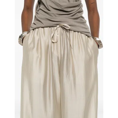 Entire Studios Drawstring Pants In Brown