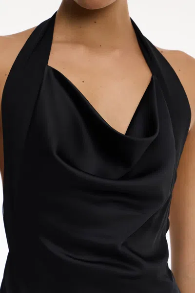 Significant Other Devlyn Halter Maxi Dress In Black