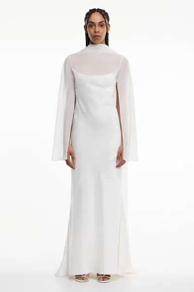 Significant Other Devlyn Long Sleeve Gown In White