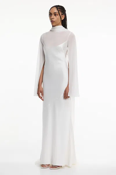 Significant Other Devlyn Long Sleeve Gown In White