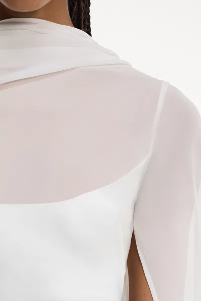 Significant Other Devlyn Long Sleeve Gown In White