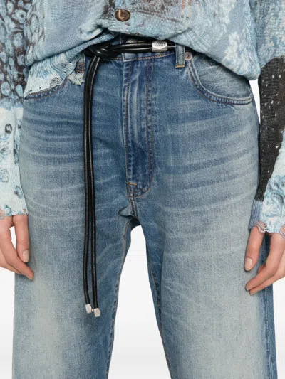 R13 X-bf Jeans In Blue