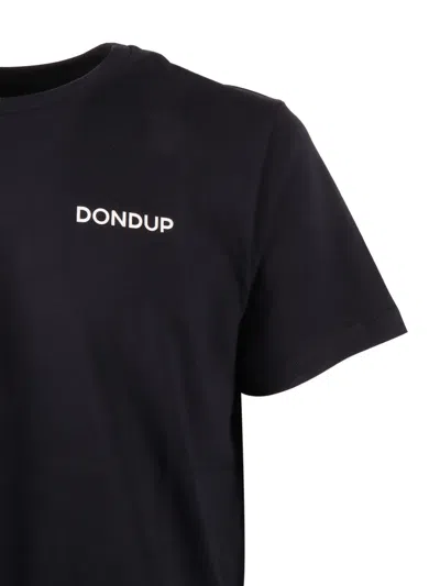 Dondup Logo-print T-shirt In Blue