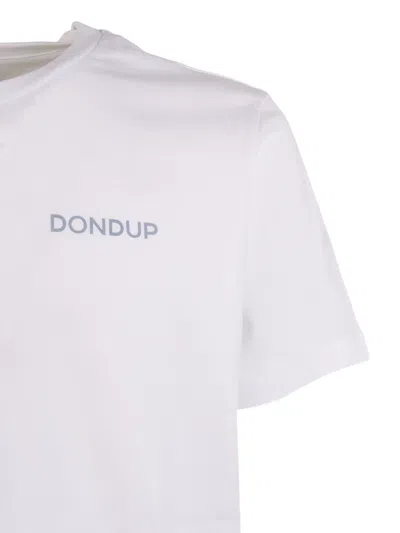Dondup Logo T-shirt In White