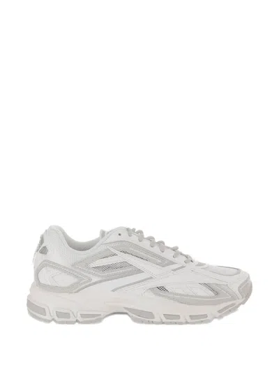 Reebok White Polyethylene Athletic Sneakers In Multi