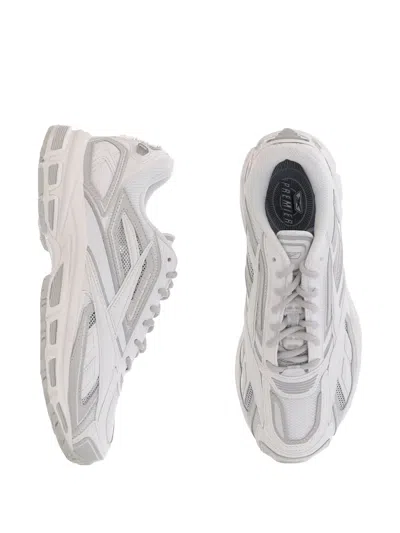 Reebok White Polyethylene Athletic Sneakers In Multi