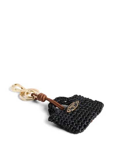 Pucci Mini Bag Charm In Black