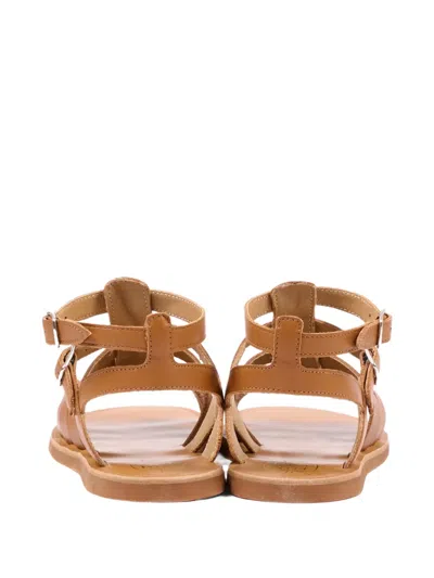 Pom D'api Buckled Strap Sandals In Brown