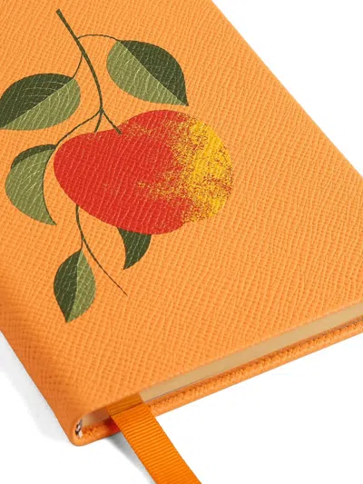 Smythson Apple Chelsea Notebook In Multi