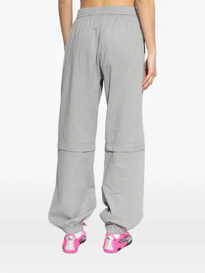 Rethinkit Studios Drawstring Track Pants In Gray