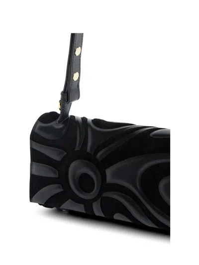Pucci Marmo Pattern Shoulder Bag In Black