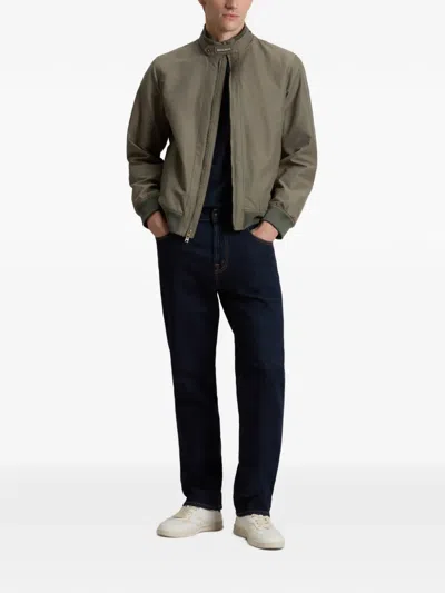 Woolrich Lewis Bomber Jacket In Brown