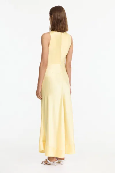Acler Eastoncroft Maxi Dress In Yellow