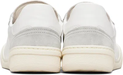 Acne Studios White Leather Sneakers In Multi