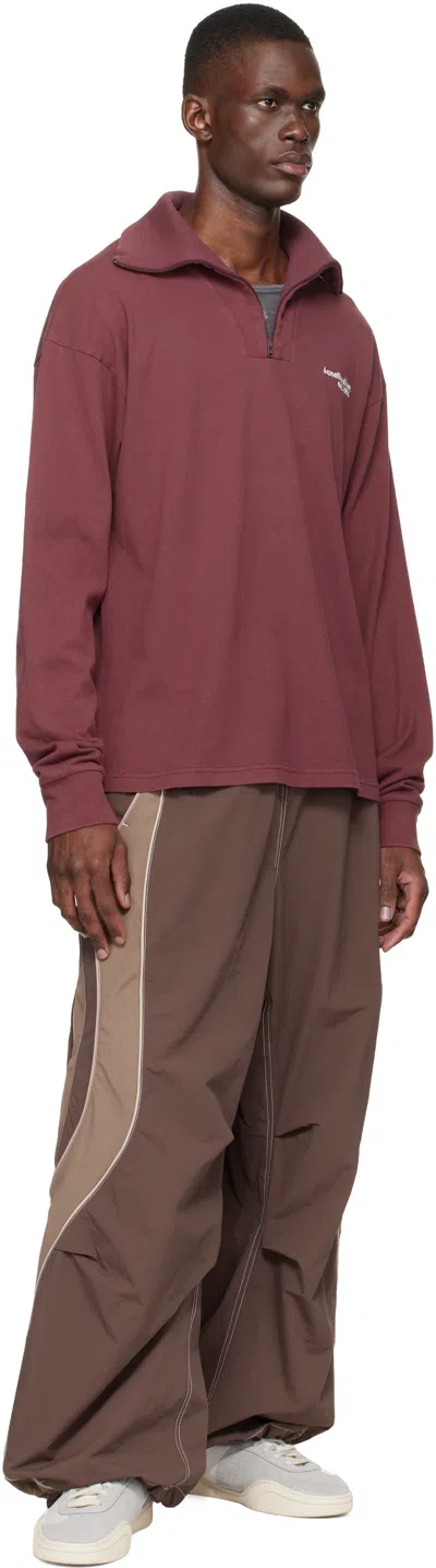 Acne Studios White Leather Sneakers In Multi