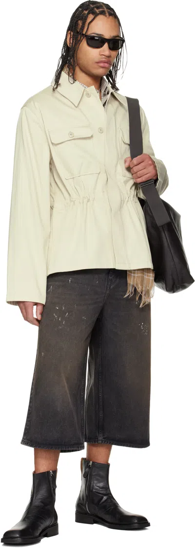 Our Legacy Daimono Boot Block Heel Square Toe Pull Tab In Black