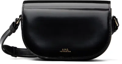 A.p.c. A. P.c. Mini Handbag 10 X 6.5 X 3 Cm With Adjustable Strap In Black