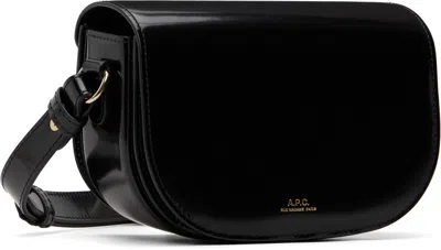 A.p.c. A. P.c. Mini Handbag 10 X 6.5 X 3 Cm With Adjustable Strap In Black