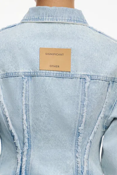 Significant Other Xiorra Jacket In Blue