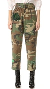 MARC JACOBS Camo Belted Pants