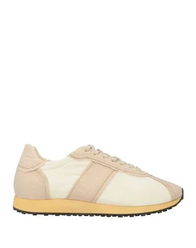 The Row Low-top Sneakers Mica With Cashmere Details In Multi
