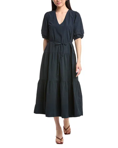 Nation Ltd Adele Midi Dress In Black