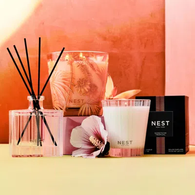 Nest Something Tropical Reed Diffuser In Pink