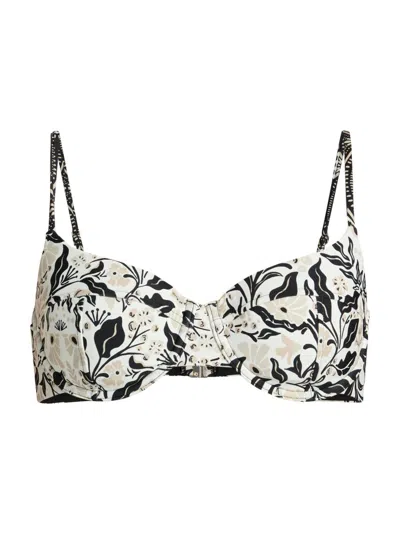 Ramy Brook Printed Mona Bikini Top In Multi