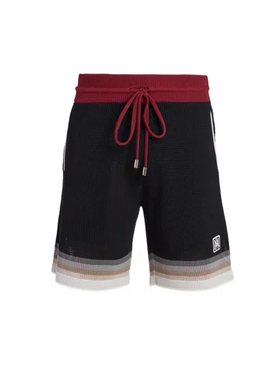Amiri Drawstring Athletic Shorts In Black